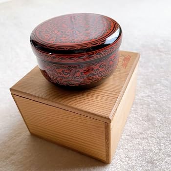 Amazon.co.jp: 讃岐 無形文化財 きんま 蒟醤 きんま塗り 棗 小物